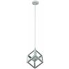 universo Lampadario a soffitto CUBO in ferro verniciato Lampadina LED E27 bianco o nero