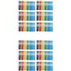 50 Sheets Adesivi Con Codice Colore Etichette Decorative Per Barattoli