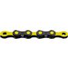 KMC DLC Catena a 12 velocità, Nero/Giallo, 126 Link