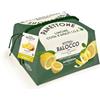 BOTTEGA BALOCCO - Panettone Limone Costa d'Amalfi I.G.P. 750g - Incartato a Mano - Realizzato in collaborazione con Caffarel - Made in Italy