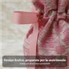 Borsa Portaconfetti Matrimonio, Tote Floreale in Tela, Scatola Sposa 2025