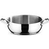 Lagostina Casseruola Inox (24cm) semi fonda SFIZIOSA Cromo lucido 010740031724