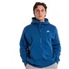 Nike Felpa c/cappuccio SW Club Fleece, Uomo - 407 (Marina Blue/Bianco)