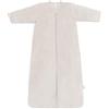Jollein Sacco nanna per bambini, in velluto, colore torrone, 90 cm, in cotone, da 2,0 a 3,0 Tog, maniche rimovibili, sacco a pelo per bambini, colore: beige