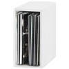 Glorious RECORD BOX 55 WHITE Raccoglitore MDF x 110 vinili 12" impilabile Bianco