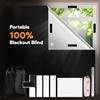 Tende Oscuranti per Interni, 200X148Cm Tenda Oscurante Con Velcro, Portatile Tel