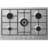 Candy Idea CHW74WX Acciaio inox Da incasso 75 cm Gas 5 Fornello(i)