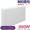 SAROS S.P.A Radiatore elettrico norvegese NOBO OSLO WiFi 500W per ambienti fino a 10 m²