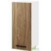 MOBILE SOSPESO CUCINA PENSILE 1 ANTA 40X30XH72 CM SPORTELLO NOCE NATURALE LEGNO