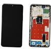 Honor DISPLAY con LCD e TOUCH ORIGINALE FRAME HONOR 90 LITE CRT-NX1 SCHERMO VETRO NERO