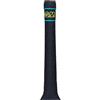 Gunn & Moore GM - Impugnatura per mazza da cricket, Fuze, in gomma di alta qualità, adatta per quasi tutte le mazze, misura standard, 30,5 cm, 1 impugnatura, Aion nero, ciano e giallo