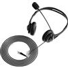 No Cuffie da 3,5 mm Cuffie per Esami Cuffie Cablate Operatore Aziendale Specia6505