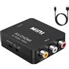 Does not apply RCA to HDMI Adattatore, Convertitore RCA HDMI 1080P Mini AV a HDMI Composito CV