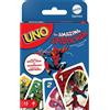 MATTEL The Amazing Spider-man Carte Gioco Uno Mattel