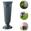 6 Pcs Vaso Per Fiori Plastica Vasi Commemorativi Tombe Di Cimitero Del
