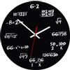 VORCOOL Matematica creativa Lavagna Orologio a quiz Orologio da parete