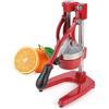 KAUFGUT spa Spremiagrumi Manuale con Leva Rosso Alto 39 cm Eva Collection