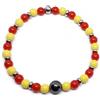 Bracciale Giallo e Rosso AS Roma US Lecce Benevento Catanzaro braccialetto uomo