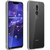 Avizar, Cover Posteriore + Pellicola Vetro Temperato Huawei Mate 20 lite