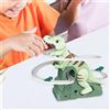 Set di giochi elettrici per inseguimento di dinosauri su pista Giocattolo