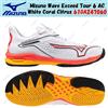 Mizuno Wave Exceed Tour 6 AC White Coral Citrus 61GA247060 Taglia Uomo