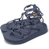 Teva W Midform Infinity Navy Women Casual Lifestyle Platform Sandal 1127890-CRWN