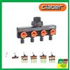 Claber PRESA 4 VIE CLABER COLLEGAMENTO RUBINETTO IRRIGAZIONE REGOLAZIONE FLUSSO 8580