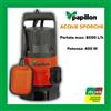 PAPILLON ELETTROPOMPA PAPILLON MORAY SOMMERGIBILE ACQUE SPORCHE POMPA SOMMERSA 400 W