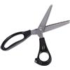 Yrlehoo Forbici zig zag Professionale forbici sartoriali tessuto titanio Forbice a Z