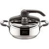 Lagostina Pentola pressione Inox (3,5Lt) BRIOSA LAGOEASY'UP Cromo lucido