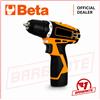 Beta Tools KIT TRAPANO AVVITATORE ULTRACOMPATTO BETA 1972/K12V-10 POTENZA 12V PROFESSIONALE