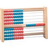 WISSNER® Aktiv lernen - Abaco 100 Numero Spazio Rosso/Blu - RE-Wood®