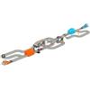 DRIVEN by Battat Turbo Launcher Duel, pista da corsa con lanciatori | Set da 84 pezzi con 2 lanciatori, 6 auto, 62 pezzi di pista, 6 segnali, 6 coni e 2 tunnel, 3+ anni