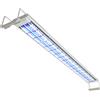vidaXL Lampada LED per Acquario 120-130 cm in Alluminio IP67