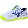 Mizuno Scarpe Mizuno Break Shot 5 Cc J Taglia 40 Cod 61GC2555-20 Bianco