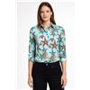 IL THE DELLE 5 L THE DELLE 5 - Camicia donna DANA, jersey stampato "acqua" con stelle marine