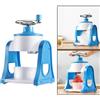 Ice Snow Cone Maker Rasoio per ghiaccio a manovella Macchina per ghiaccio rasato