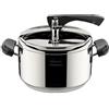 Lagostina Pentola pressione Inox 18/10 (5Lt) con cestello LAGOFUSION CLASSICA 01000101050