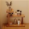 Espositore Da Tavolo Mensola in Legno Porta Profumo Organizer Cosmetici Scaffale