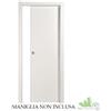 PORTA SCORREVOLE MICROTEC BIANCO LISCIO 210X90 CM DA INTERNO MURO CIECA LISCIA