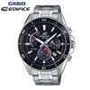 Casio Orologio Cronografo Uomo Casio Edifice EFR-552D-1A3 Acciaio Argento Analogico...