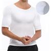 Maglietta con muscoli finti da uomo, spalle finte per Halloween, cosplay e