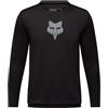 Fox Racing Unisex Bambino Athletic, Testa di Volpe Nera, M