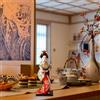 Bambole etniche giapponesi Geisha Bambole kimono Statuetta da collezione per