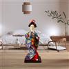 Bambole etniche giapponesi Geisha Bambole kimono Statuetta da collezione per