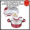 T-fal Pentola a pressione T-fal ClipsoMinut Duo 4,2 L Rouge IH Gas P4704231