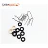 De'Longhi KIT GUARNIZIONE MORSETTI A MOLLA TUBO PRESSIONE MACCHINA CAFFE DELONGHI EC685 BK