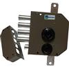 MOTTURA SERRATURA APPLICARE TRIPLICE SX POMPA 60 X Ø 30 C/EUROPEO MOTTURA 30630VS6AXE