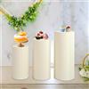 3 pezzi Coperture per basamento per zoccolo per cilindro Coperture per pilastri