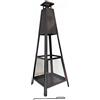 KEKAI Chimenea jardín exterior acero AKITA TOTEM 40 X 40 X 140 CM Cura della persona e salute